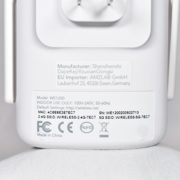 Victure WE1200 Dual band WiFi Range Extender 1200 Mbps - Picture 6 of 6